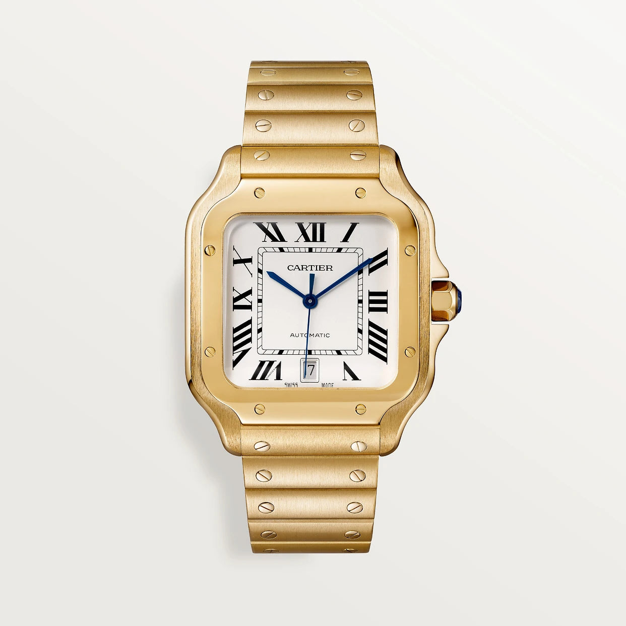 Cartier Santos 35mm stainless steel watch