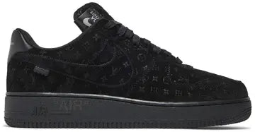 Louis Vuitton Nike AirForce 1  Triple Black