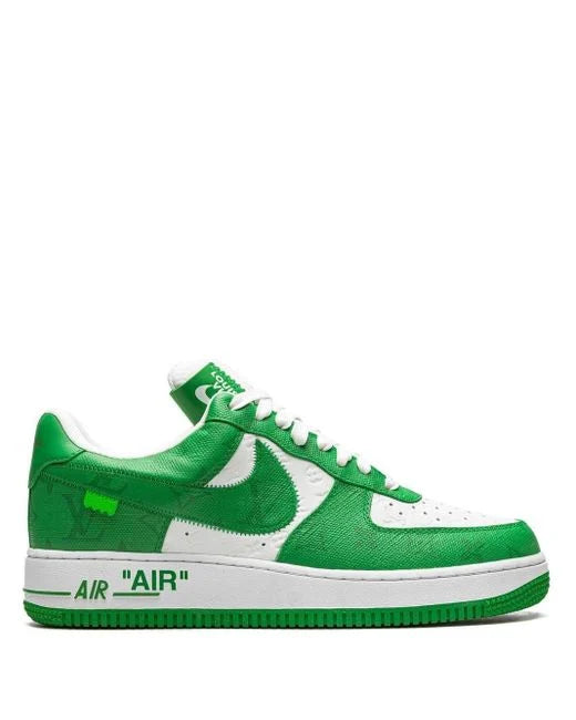 Louis Vuitton x Airforce 1 White Green