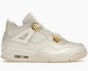 Jordan 4s Metallic Gold