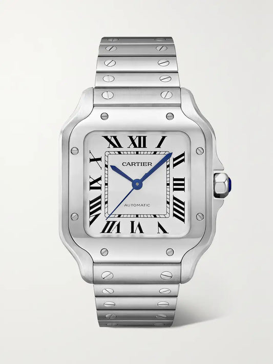 Cartier Santos 35mm stainless steel watch