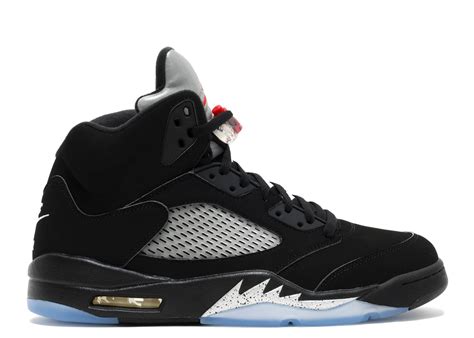 Jordan 5s Metallic Black